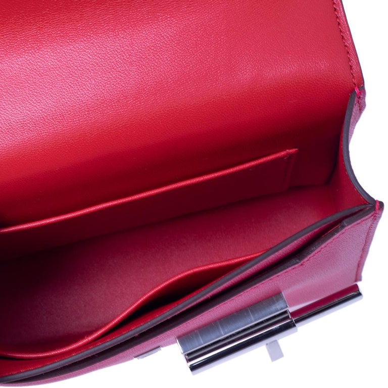 Hermès Bolide on Wheels Bag Charm In Chamkila Goatskin, Rouge de Coeur –  Found Fashion