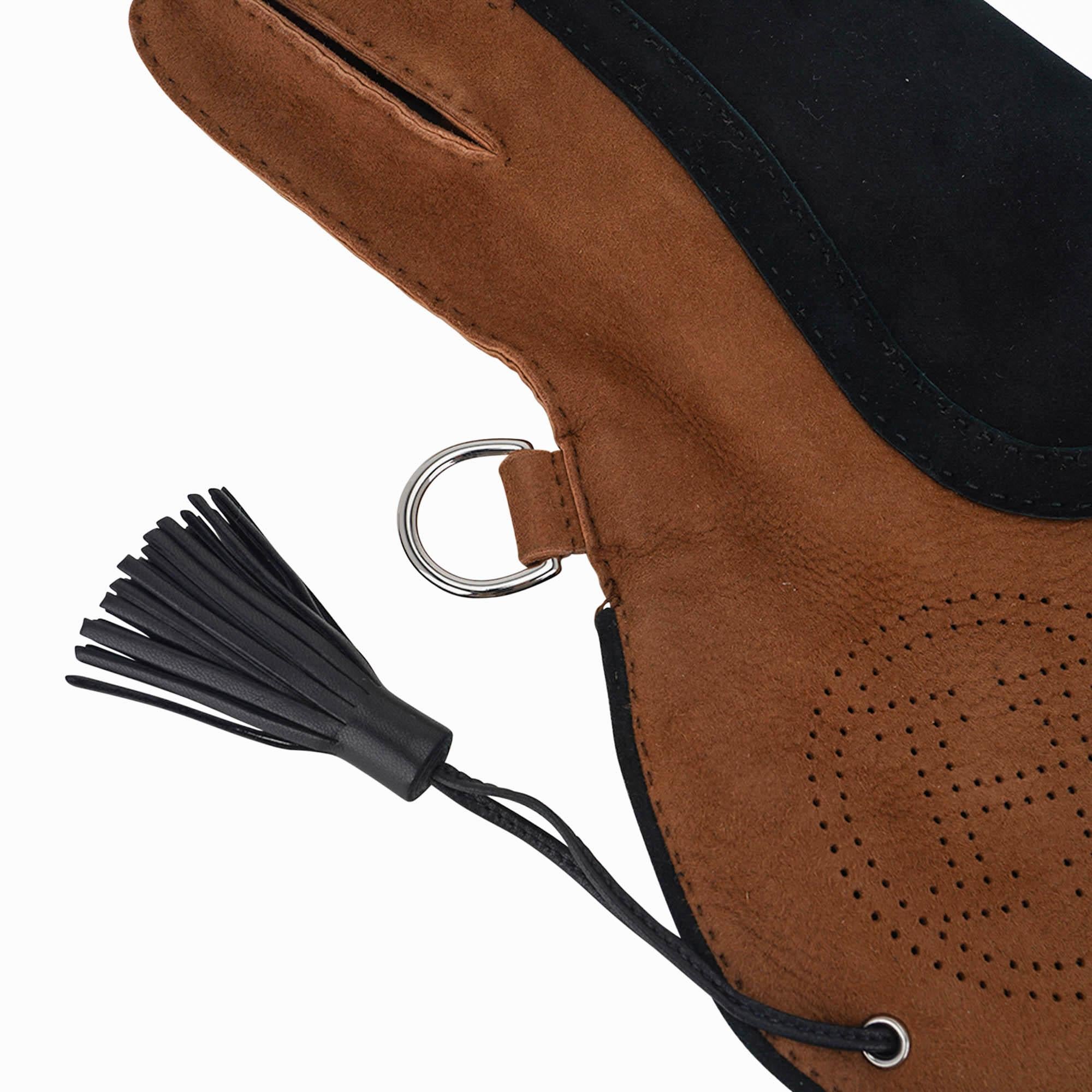 Women's Hermes Falconry Glove Lambskin Left Hand Size 9 For Sale