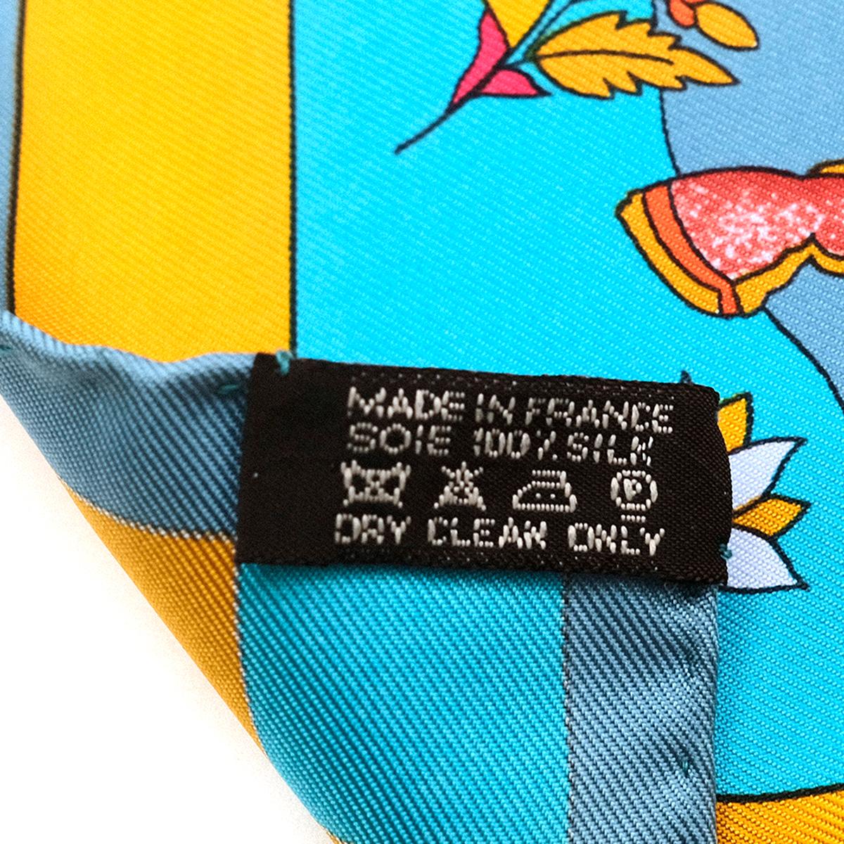 Hermes Fantaisies Indiennes Silk Scarf 1