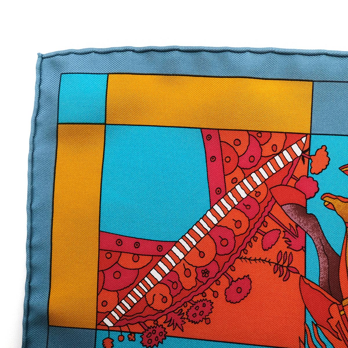 Hermes Fantaisies Indiennes Silk Scarf 3