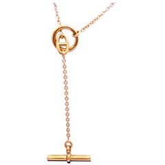 Hermès Farandole 18 Karat Yellow Gold Long Necklace