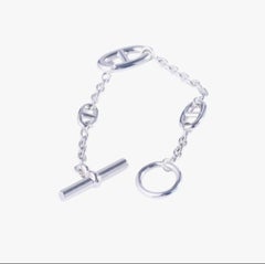 HERMÈS Bracelet Farandole Argent 925 Palladium 150 ST - '20s