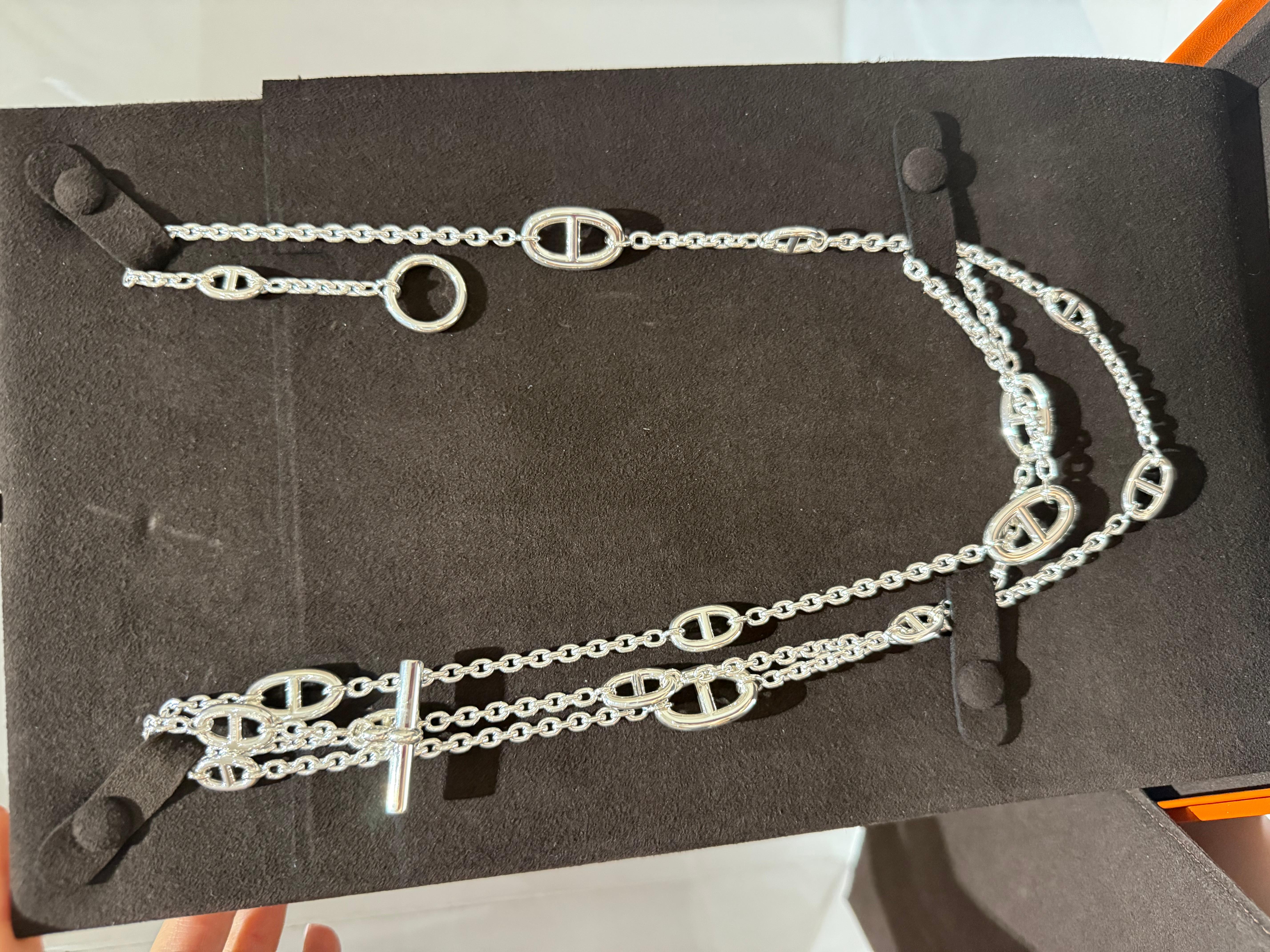 Contemporaneo Hermes Farandole collana lunga 120 in vendita