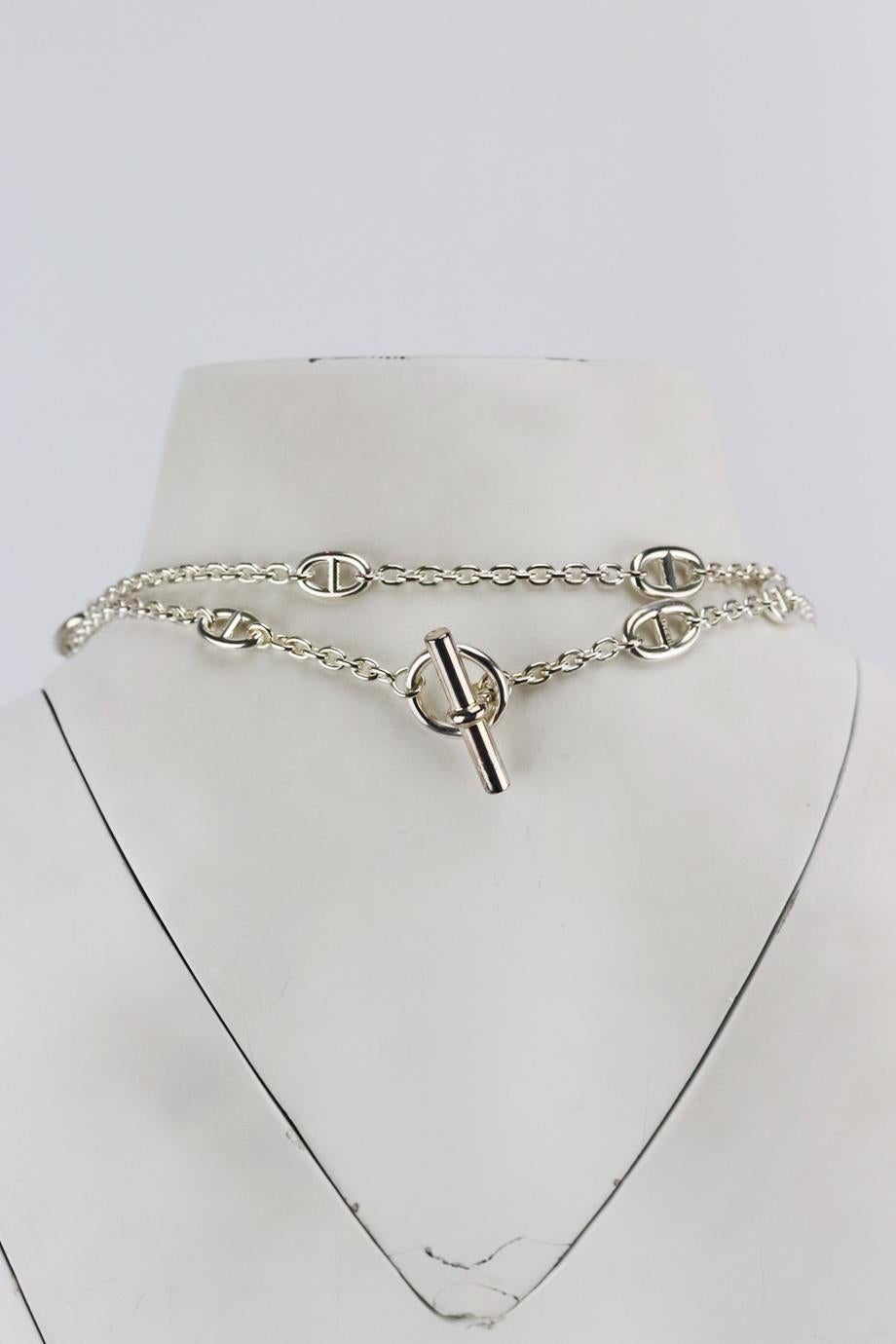 hermes chain necklace