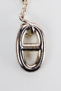 Hermès Farandole Medium Sterling Silver Chain Drop Earrings