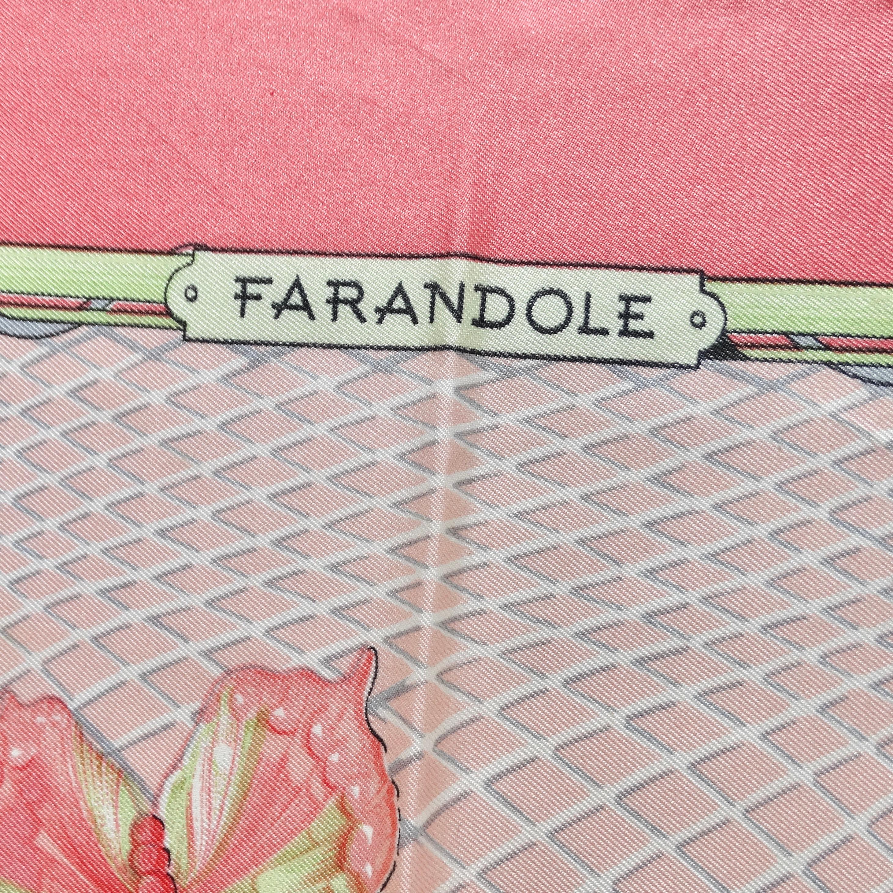 Women's or Men's Hermes Farandole Silk Scarf For Sale