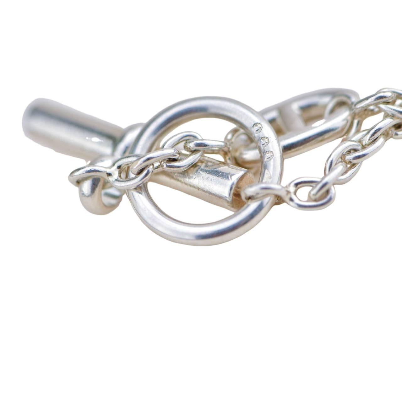 Hermès Farandole Collana lunga in argento sterling 120 in vendita 3