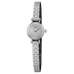 Hermes Faubourg Joaillerie Uhr Weißgold und Diamanten