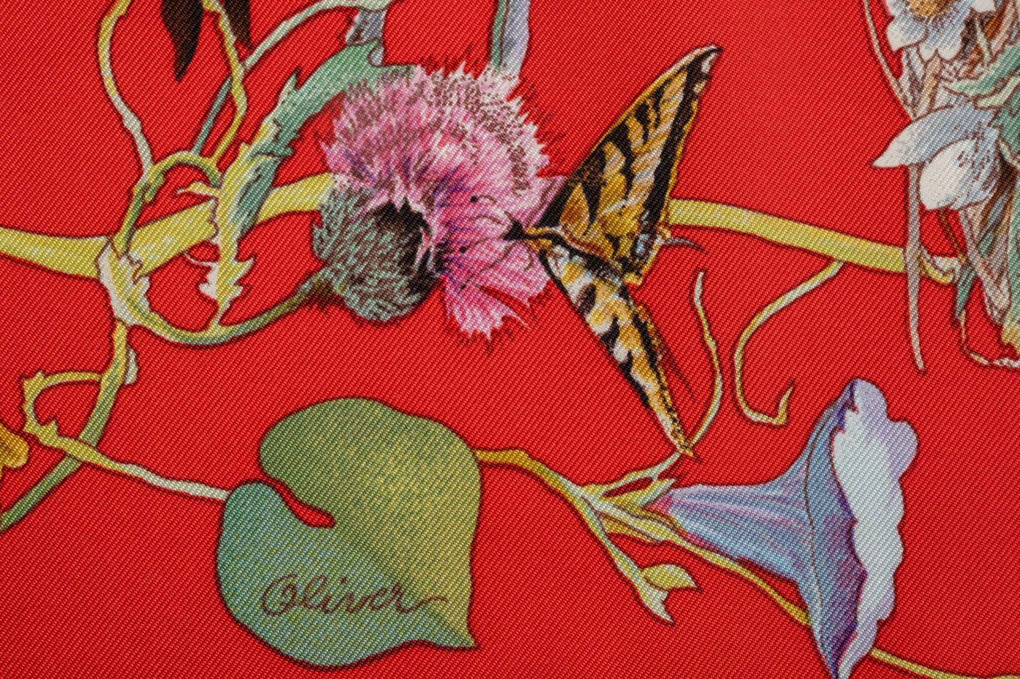 Women's Hermès Faune et Flora du Texas Scarf For Sale