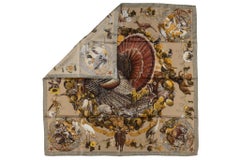 Hermès "Faune et Flore du Texas" Scarf