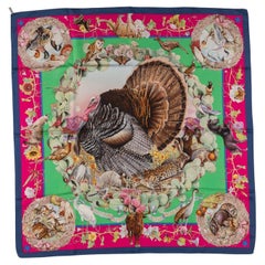 Hermès "Faune et Flore du Texas" Scarf