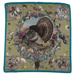 Sciarpa "Faune et Flore du Texas" di Hermès