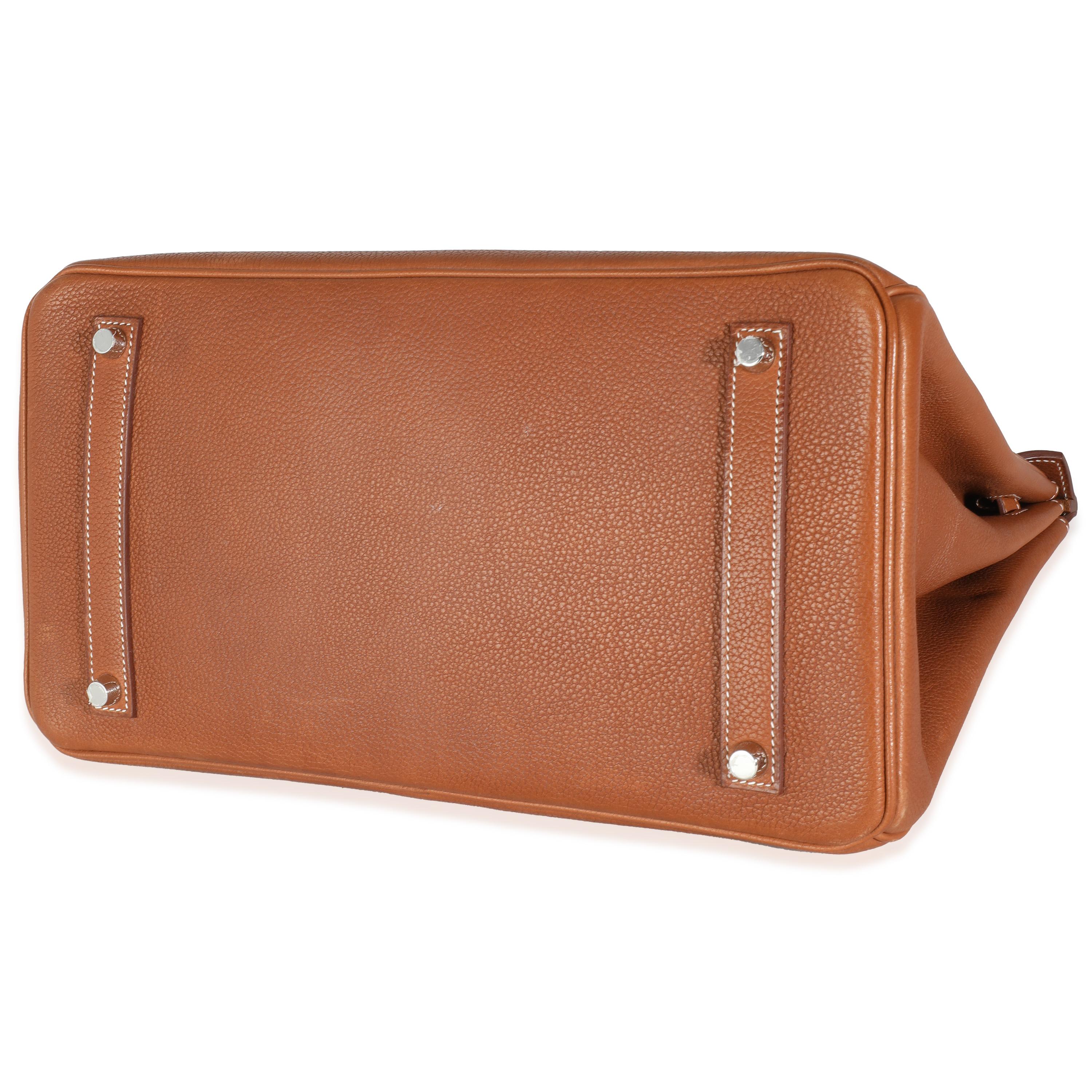 Hermès Fauve Barenia Faubourg Birkin 35 PHW 1