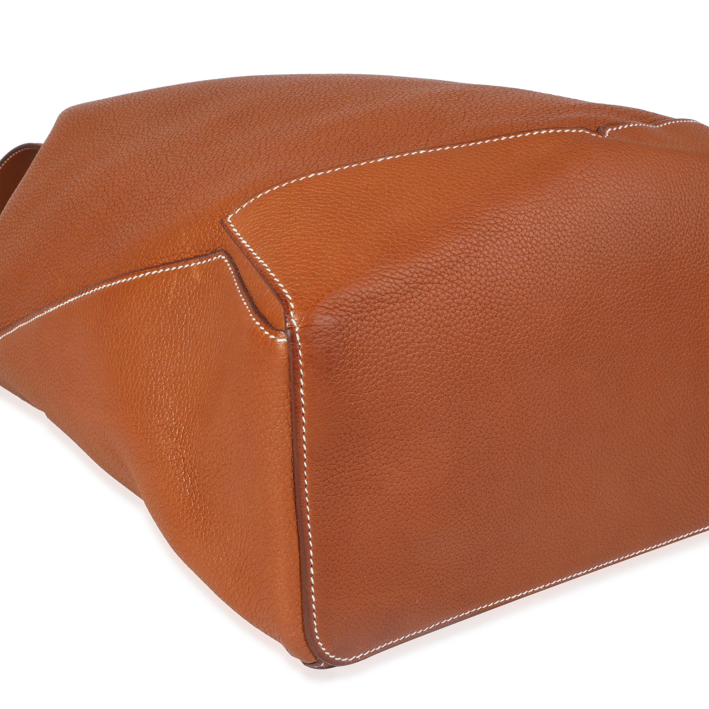 Zaino Hermès Fauve Barenia Flash Sailor PHW 1