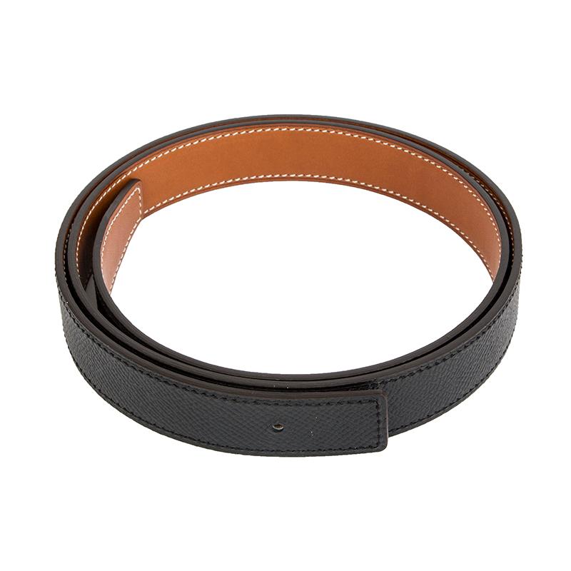 black leather belt strap