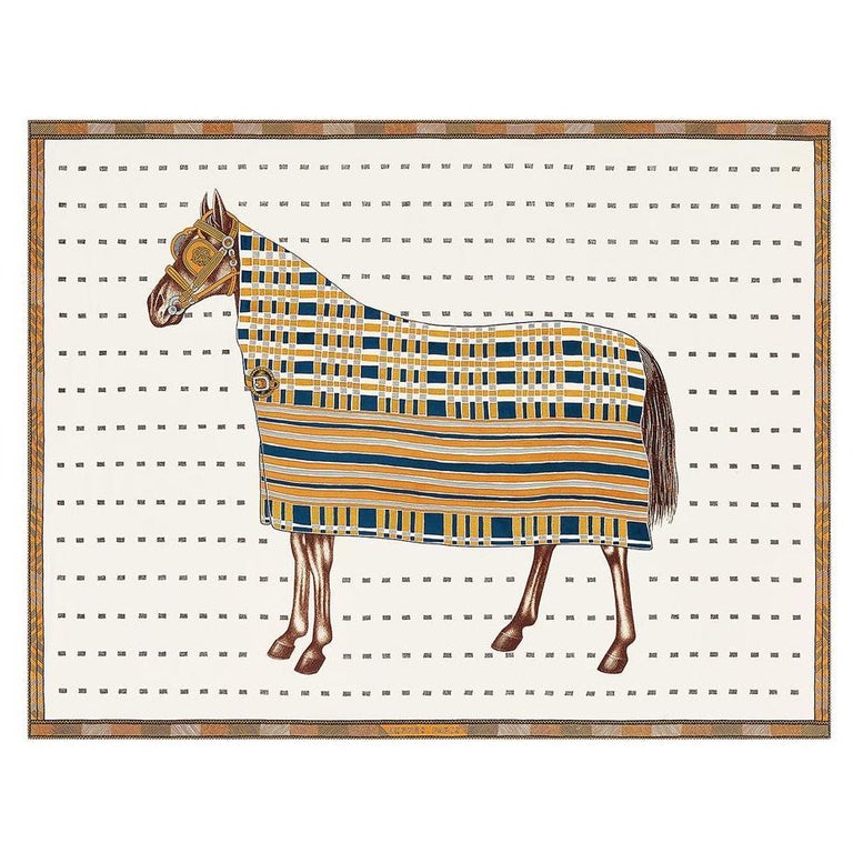 Couverture de Cachemire Indradu (इन्द्रदु) - Fait Main En Couverture de Cachemire Indradu (इन्द्रदु) - Fait Main En