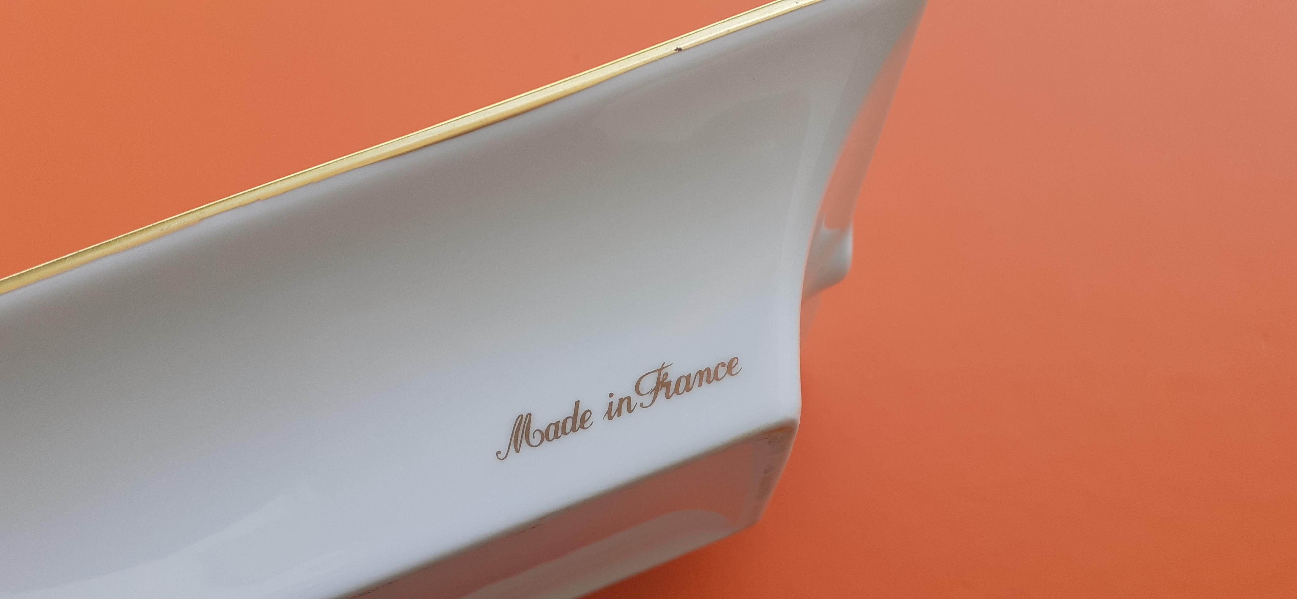Hermès Ferrari 250 Testa Rossa 1957 Cigar Ashtray Porcelain Gold 11