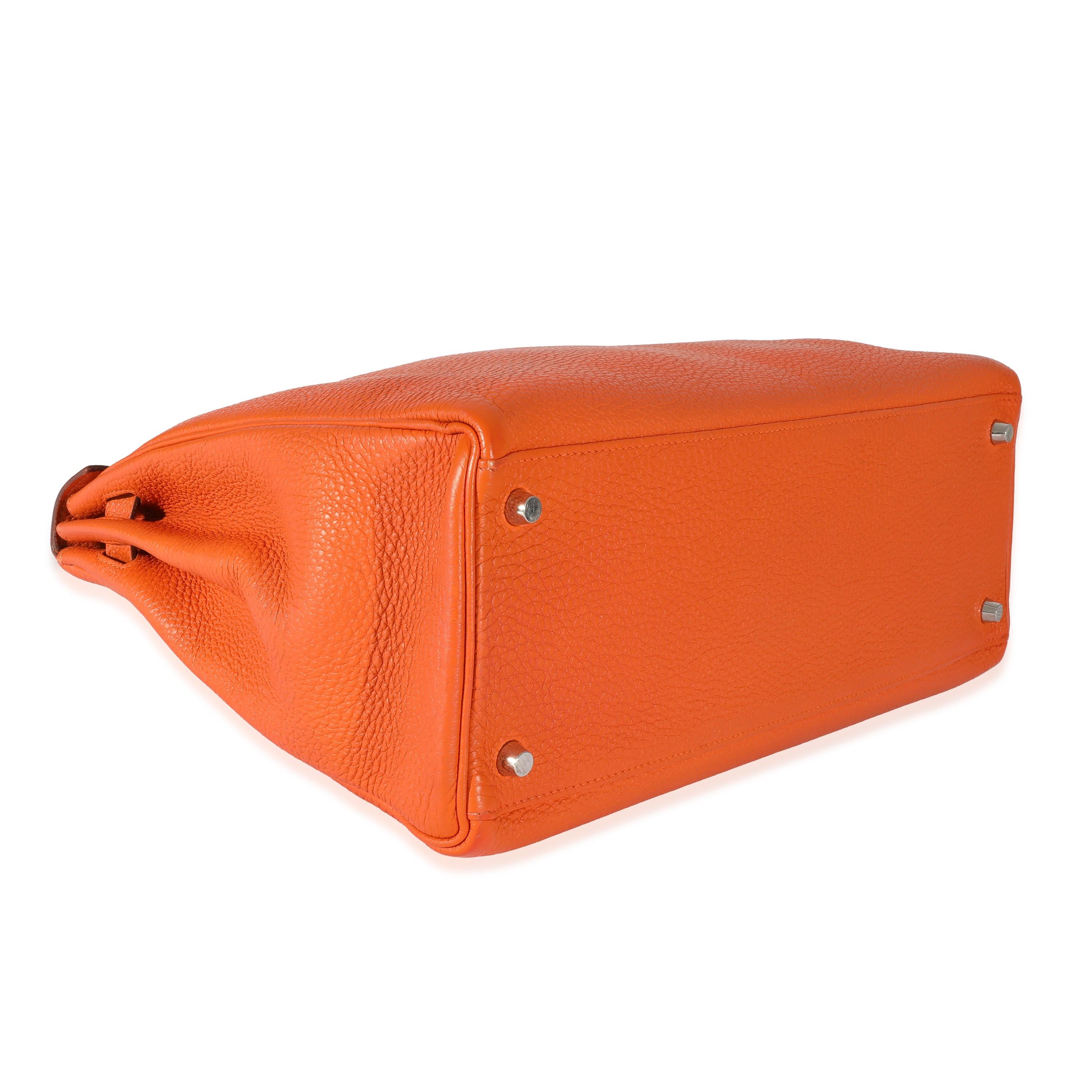 Hermes Feu Togo Kelly 35 PHW 1