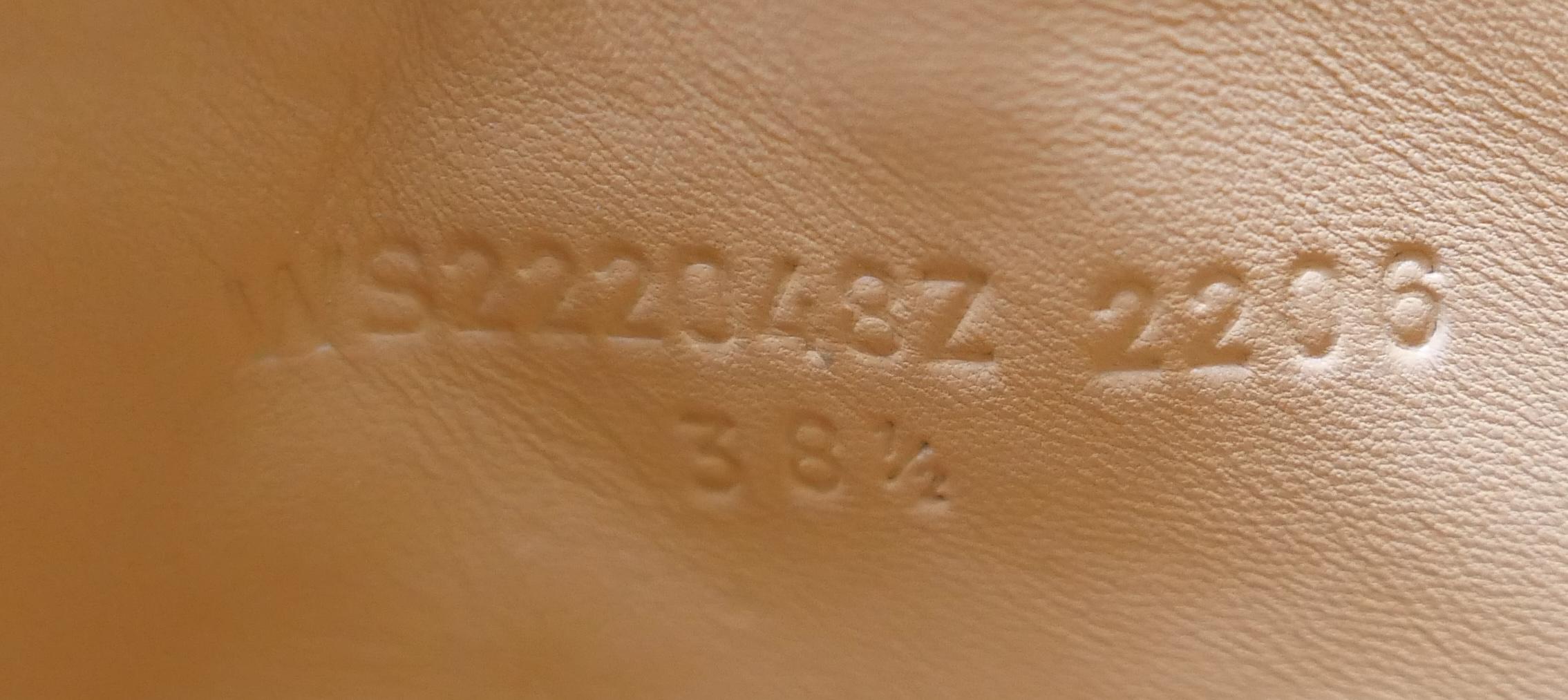 Botas Hermes Fiji Piel Acolchada Mosaique Camel en venta 3