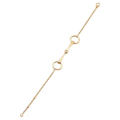 Hermès Filet d'or bracelet in 18 karat rose gold, diamond