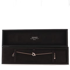 Hermes Finesse Pulsera Oro Rosa 18K y Diamantes