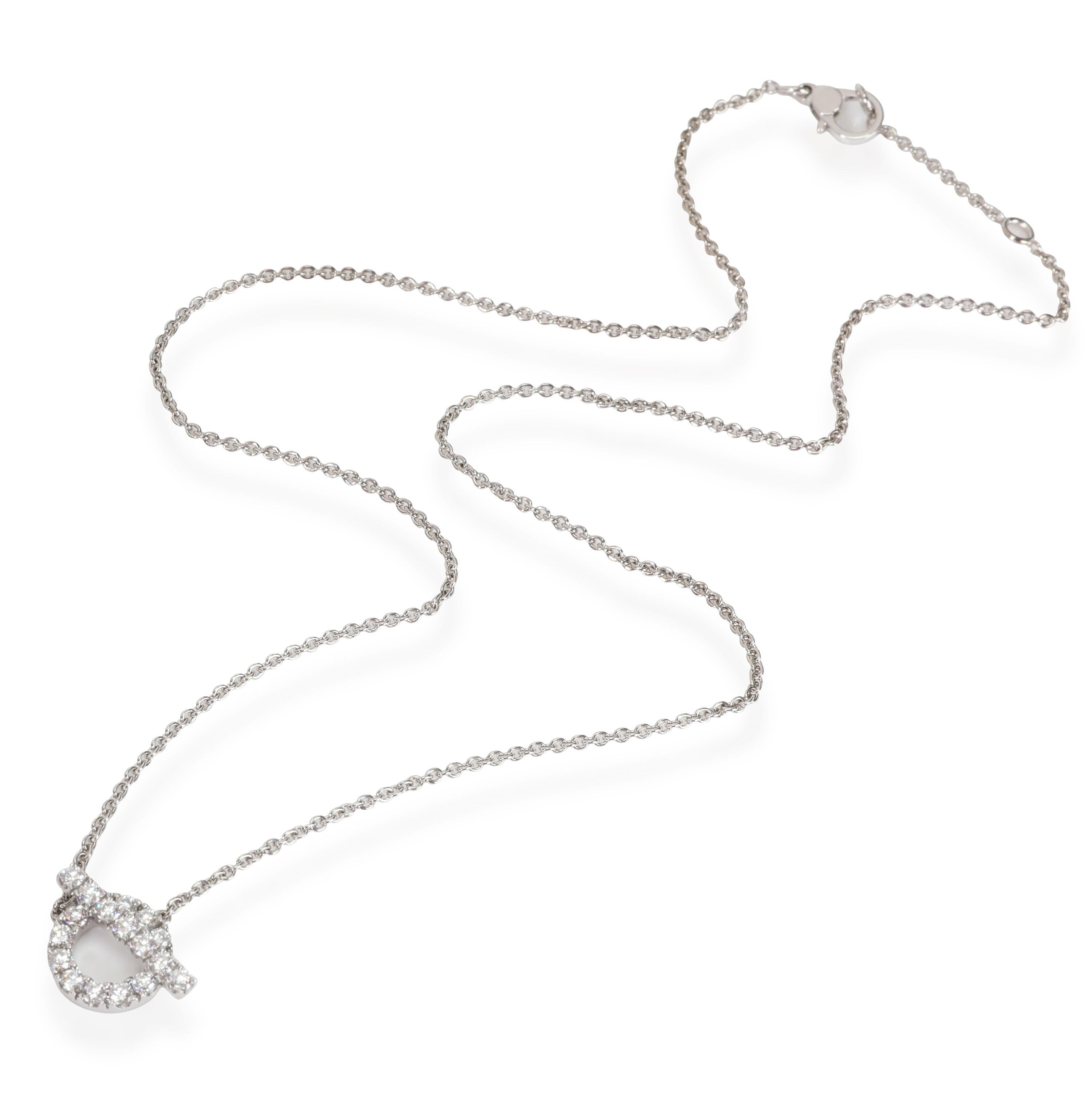 Hermès Finesse Diamond Pendant in 18K White Gold 0.46 CTW

PRIMARY DETAILS
SKU: 113959
Listing Title: Hermès Finesse Diamond Pendant in 18K White Gold 0.46 CTW
Condition Description: Length is adjustable. Retails for USD 5250. Recently polished and