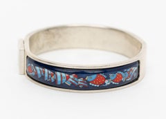 Hermès Fish Enamel Bracelet Sterling