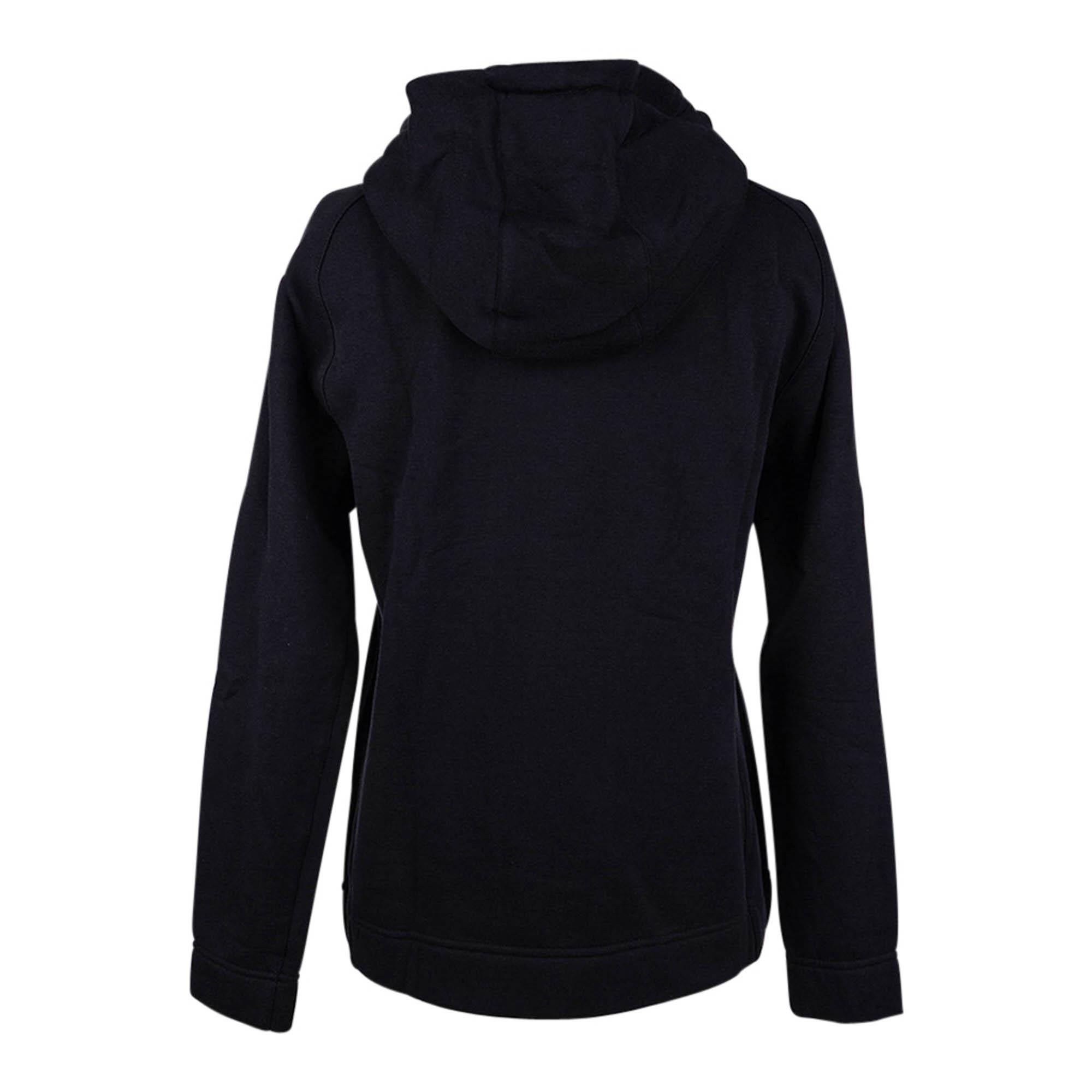 Hermes Fit Sweatshirt Black Hooded L For Sale 6