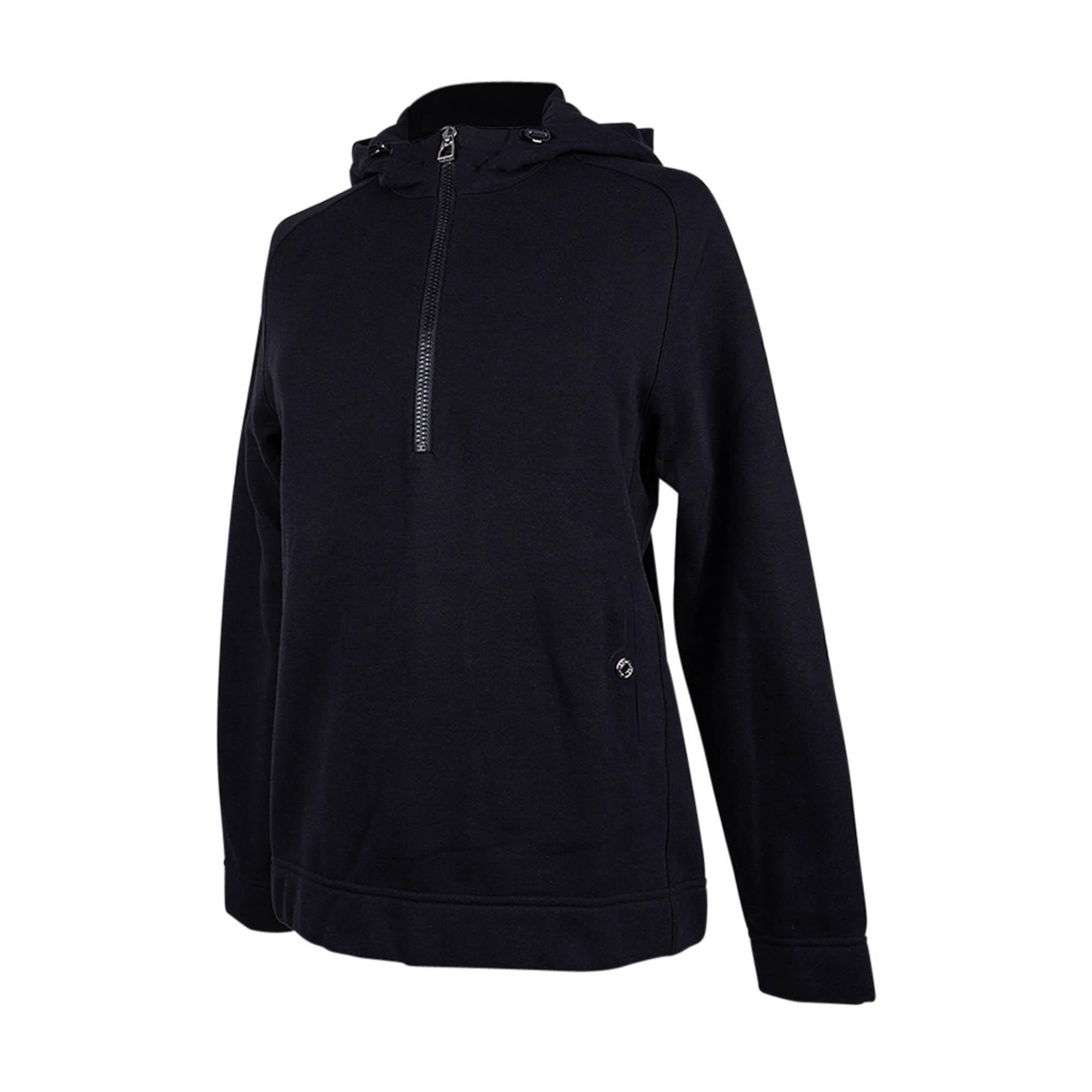 Women's or Men's Hermes Fit Sweatshirt Black Hooded L For Sale