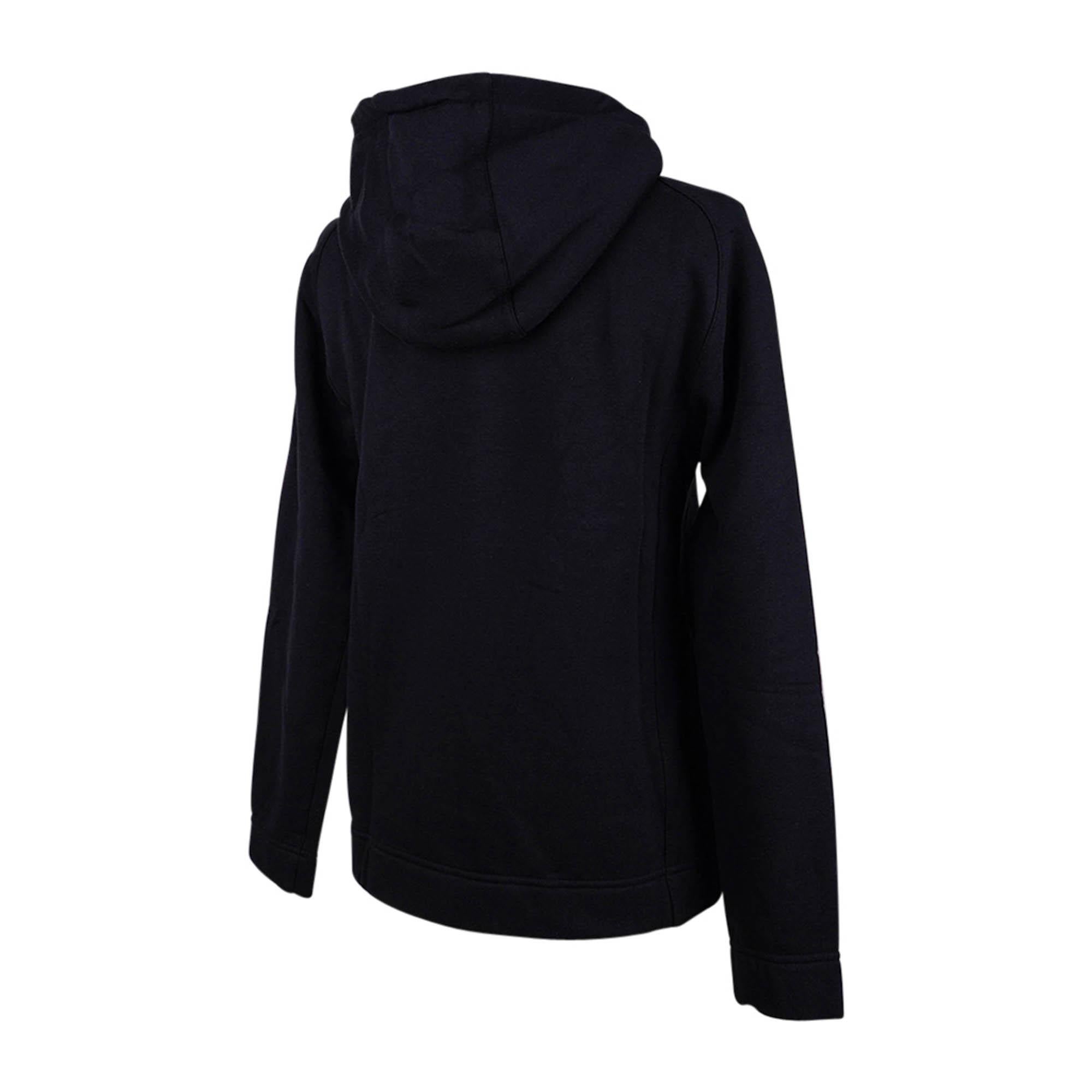 Hermes Fit Sweatshirt Black Hooded L For Sale 5