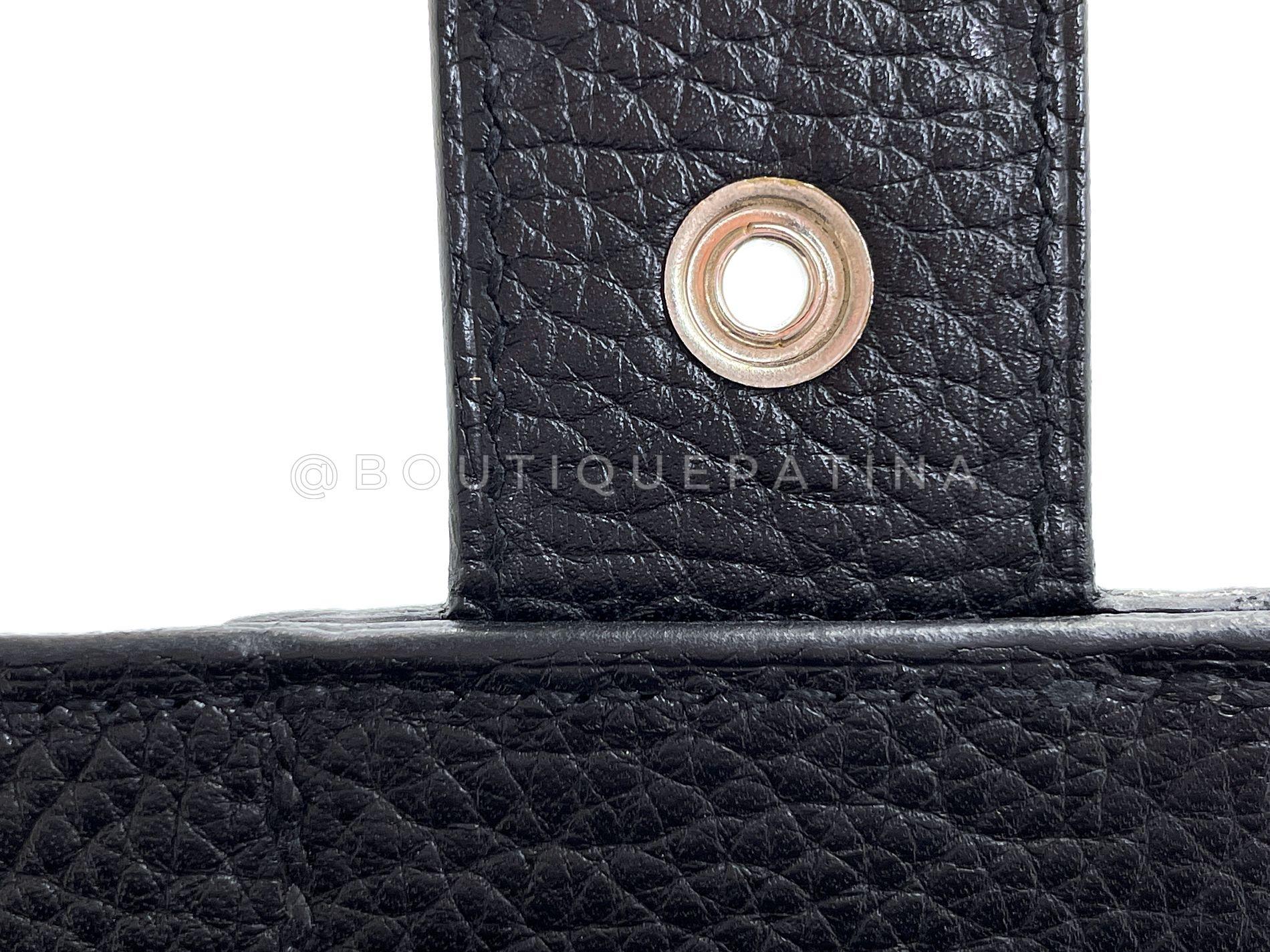 Hermès Fjord Sac a Depeche Mini Briefcase Bag 27 PHW 68802 en vente 4
