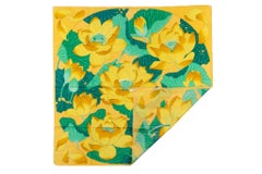 Hermès "Fleurs De Lotus" Silk Scarf
