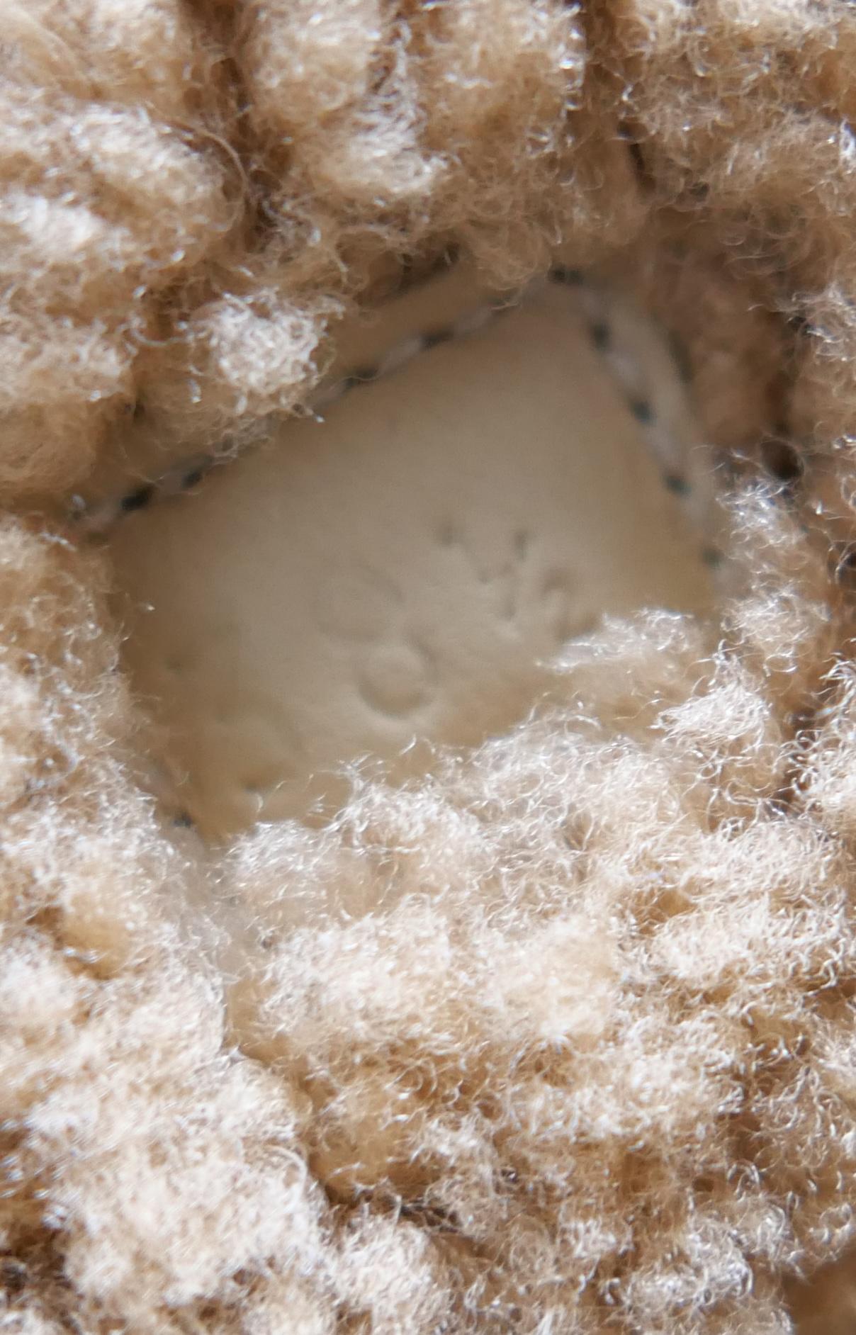 Hermes Flocon Stivali Foderati in Shearling per Escursionismo Pelle Bianca Scatolata in vendita 4