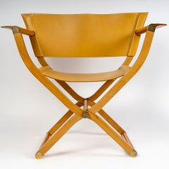 Hermès - Folding Armchair And Folding Stool Pippa Leather And Wood