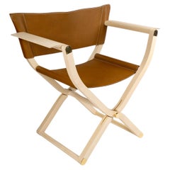 Hermès - Poltrona Foldes Pippa in pelle e Wood