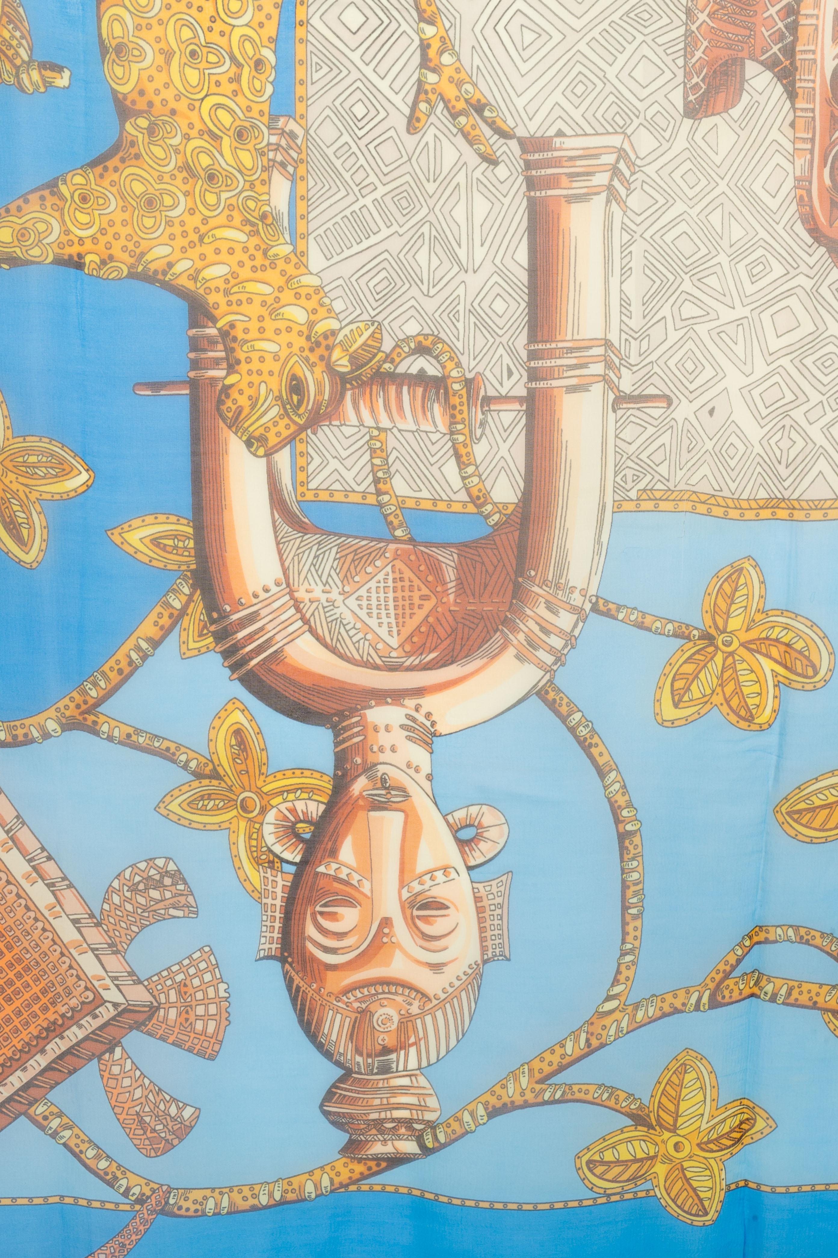 Foulard 'Ashanti' d'Hermès en vente 5