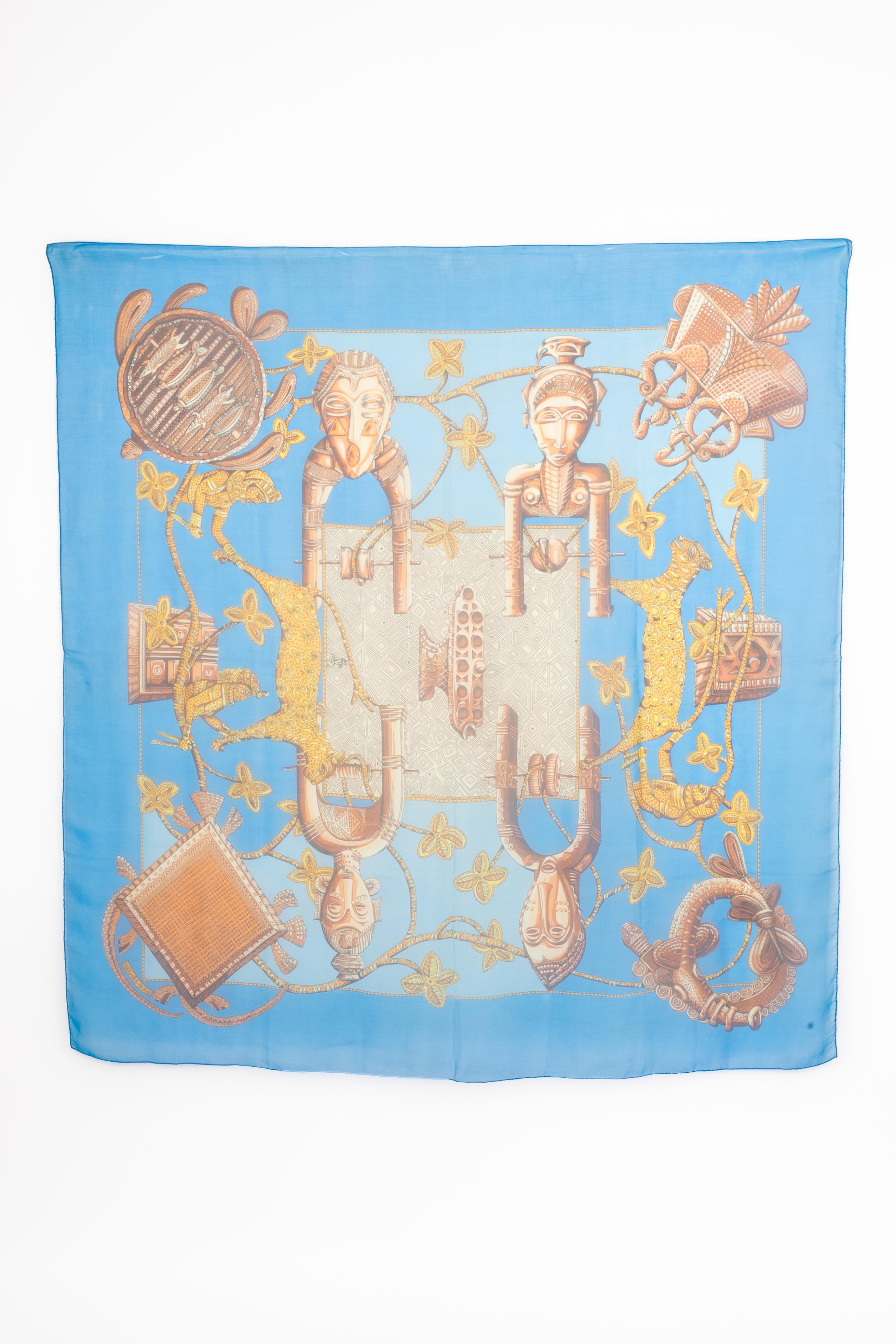 Foulard 'Ashanti' d'Hermès en vente 2