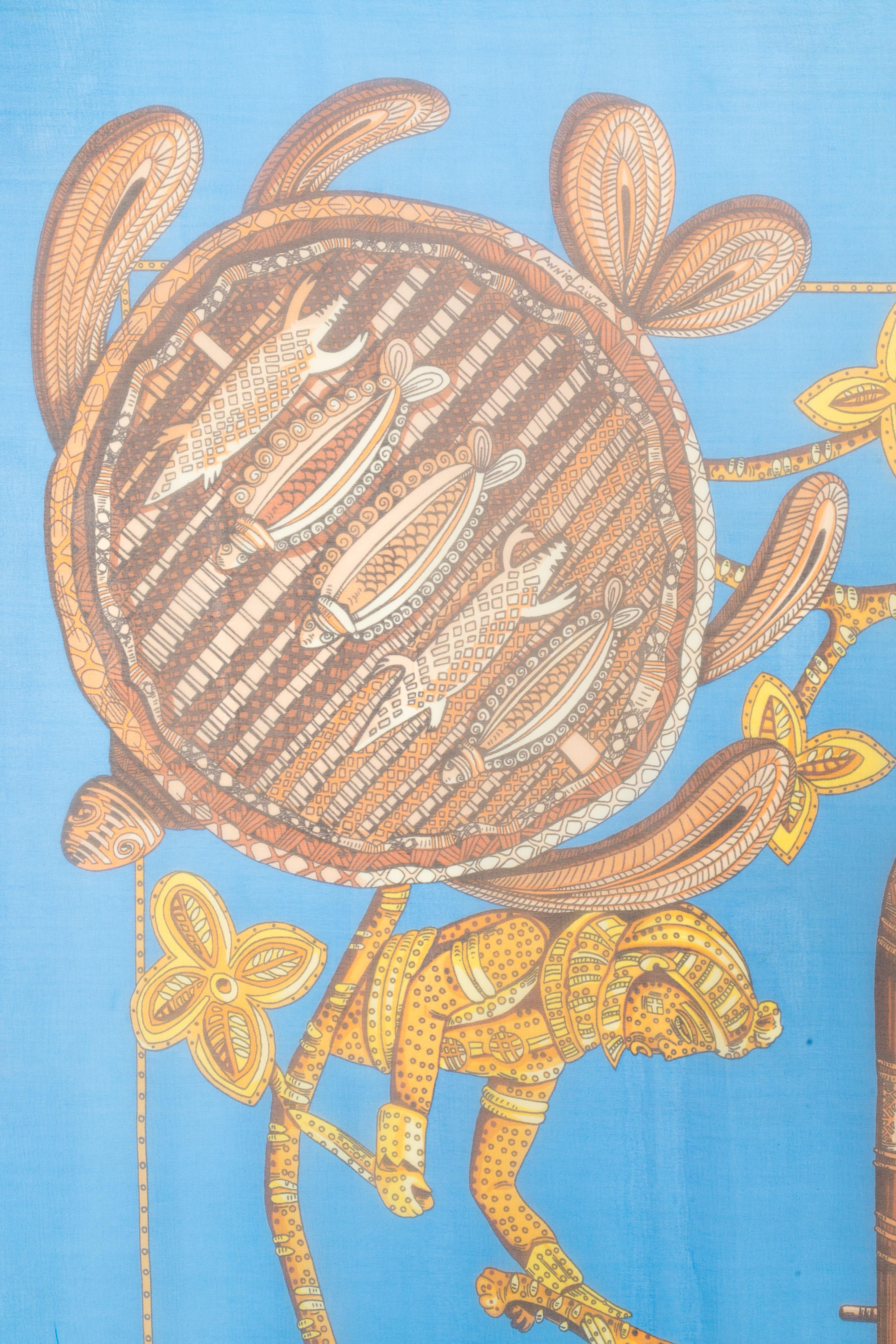 Foulard 'Ashanti' d'Hermès en vente 4