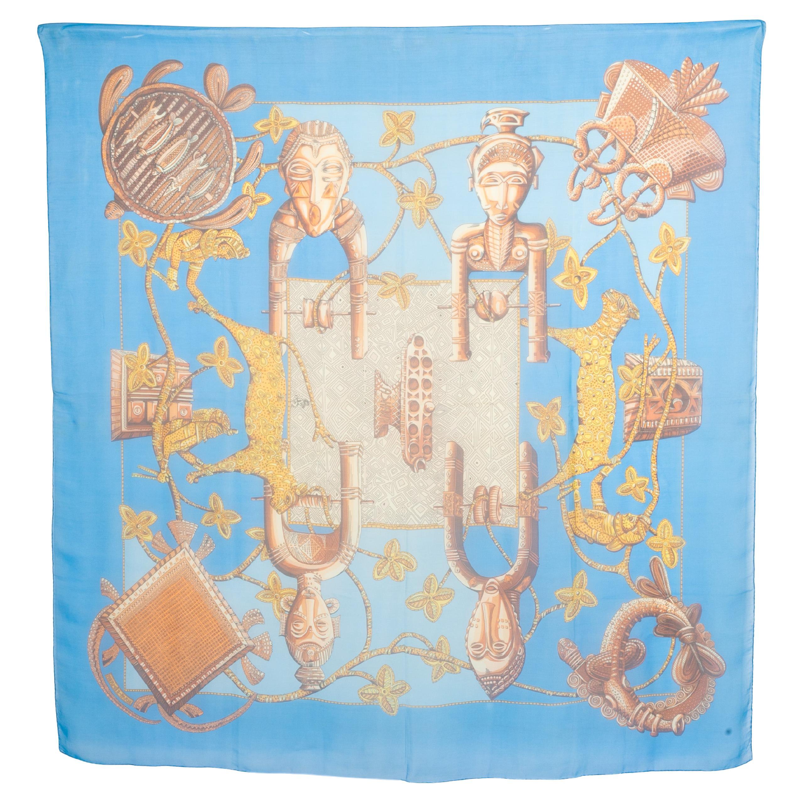 Foulard 'Ashanti' d'Hermès en vente