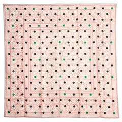 Hermès Foulard Carré 140 Remix Bali Barret Chasse au Pois Maxi Seidenschal Hermes