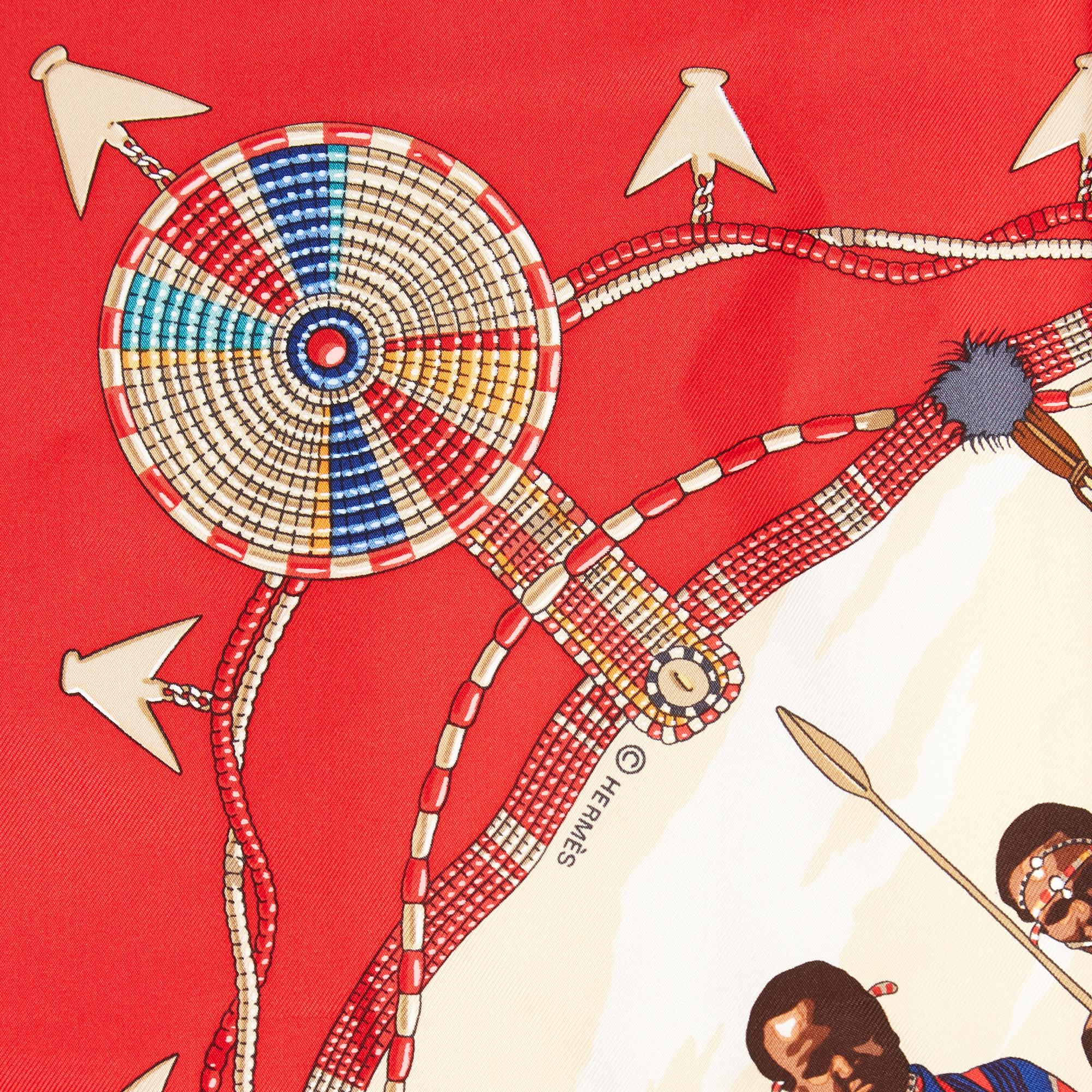Hermès Foulard Carre 90 Le Carrousel du Tigre Royal 2025 Écharpe en sergé de soie Hermès Bon état - En vente à PARIS, FR
