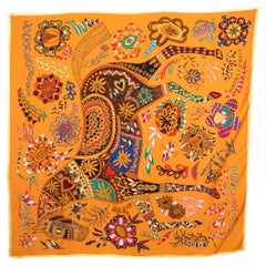 Hermes foulard 'En attendant Ulysse'