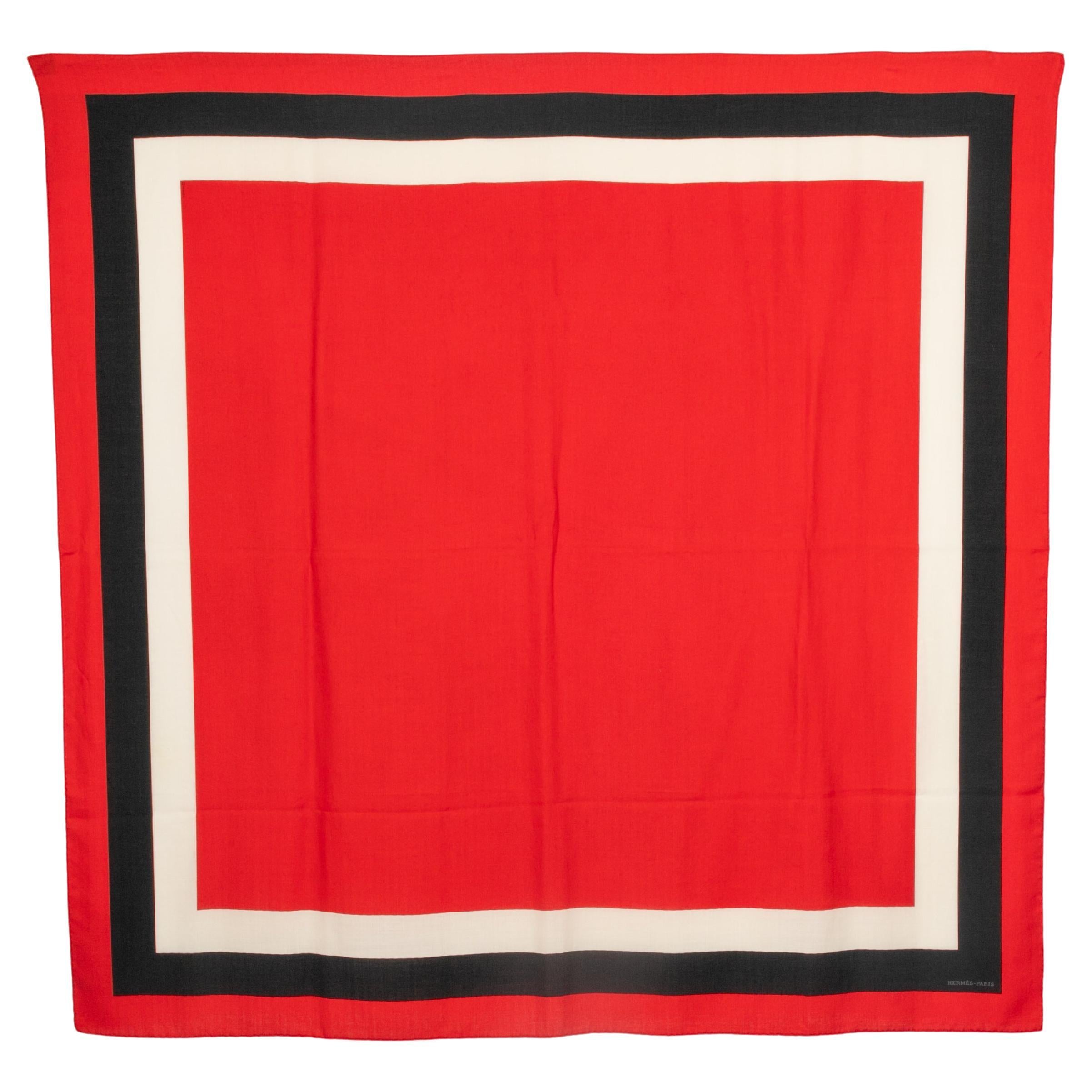 Foulard di Hermès "Cornice equestre". in vendita