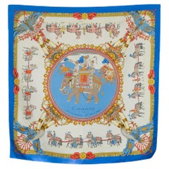 Hermès foulard 'France and India caparisons'
