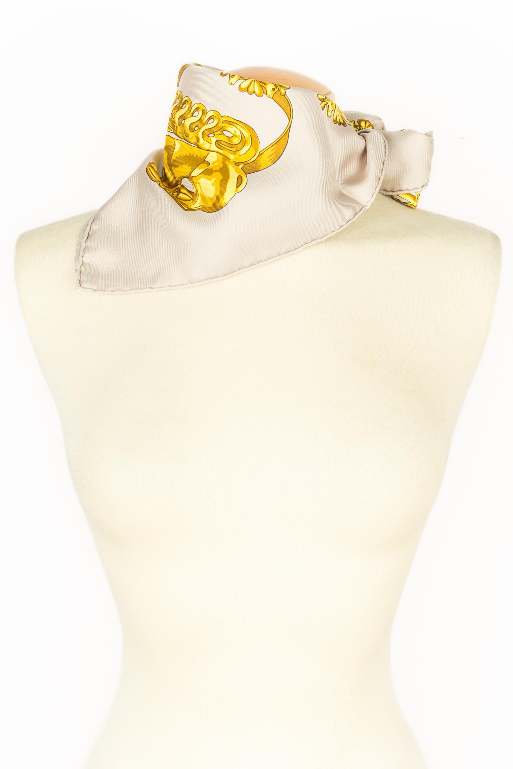 Hermès Foulard 'Goldene Reiter' im Angebot 5