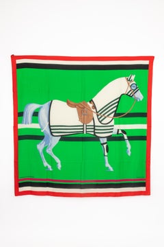 Hermès foulard 'Horse with a blanket'