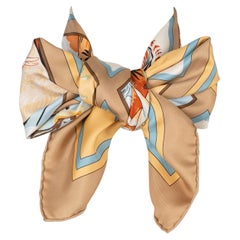 Hermès Foulard "Imagery" Designed by Maurice Tranchant, 1974