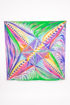 Hermès foulard 'Larubizana the Beauty shield'