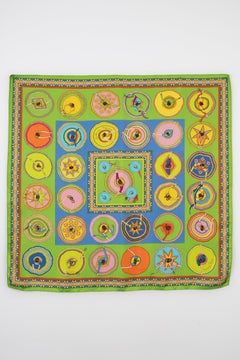 Hermes Foulard "Mexican Beauties" Designed by Virginie Jamin, 2017