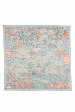 Hermes foulard 'Mille feuilles de soie' by Natsuno Hidaka